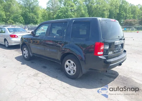 2010 Honda Pilot Lx from USA, damaged, VIN 5FNYF4H26AB020089